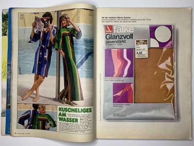 Фотография коллекционного экземпляра №15 журнала Burda 6/1976