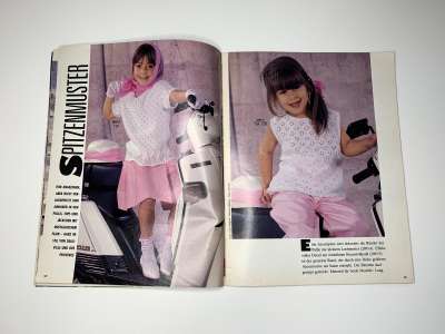 Фотография №6 журнала Burda Дети Модное вязание  2/1989