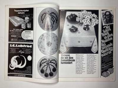 ���������� �9 ������� Burda Groses buntes Handarbeitsheft 1978 E402 ������� ��������� ������ ������ ������