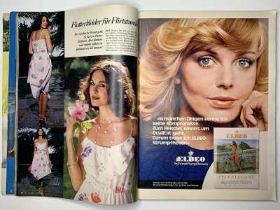 Фотография коллекционного экземпляра №18 журнала Burda 6/1976