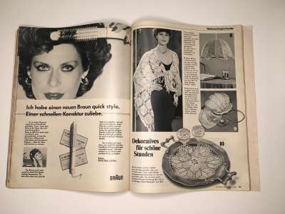 Фотография коллекционного экземпляра №36 журнала Burda 11/1980