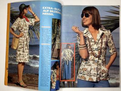 ���������� �6 ������� Burda 6/1974