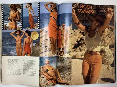 ���������� �66 ������� Burda International fruhling and sommer 1/1974