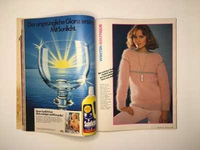 Фотография коллекционного экземпляра №28 журнала Burda 11/1977