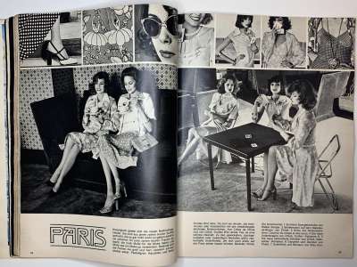 ���������� �50 ������� Burda International fruhling and sommer 1/1974