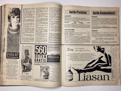 ���������� �37 ������� Burda 9/1965