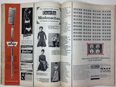 ���������� �61 ������� Burda 10/1966