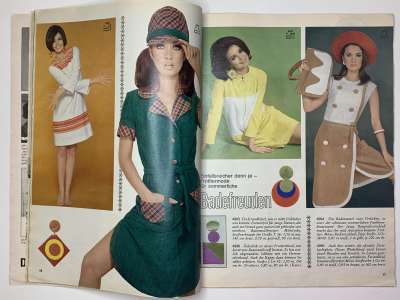 ���������� �5 ������� Burda 7/1966