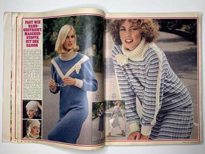 Фотография коллекционного экземпляра №7 журнала Burda 10/1977