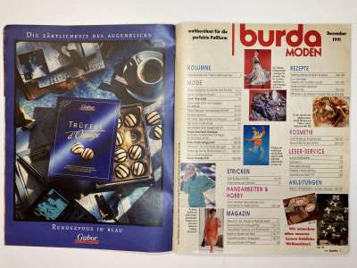 ���������� �1 ������� Burda 12/1991