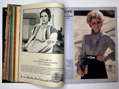 Фотография коллекционного экземпляра №30 журнала Burda 9/1977