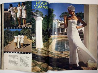���������� �61 ������� Burda International fruhling and sommer 1/1974