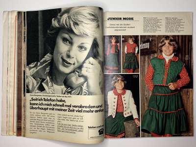 Фотография коллекционного экземпляра №54 журнала Burda 10/1977