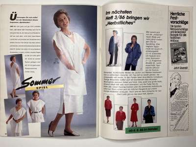 ���������� �18 ������� Burda Plus 2/1986