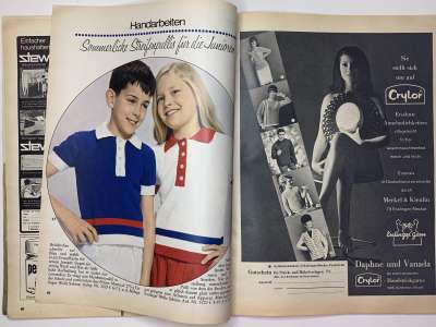 ���������� �43 ������� Burda 5/1966