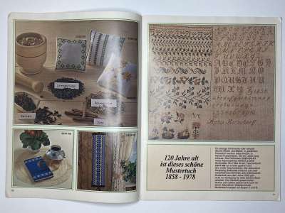���������� �2 ������� Burda Kreuzstich Folklore 1978 E411 ������� ���������