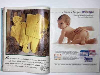���������� �9 ������� Burda Baby maschen herbst / winter ���� ������ �������  4/1994