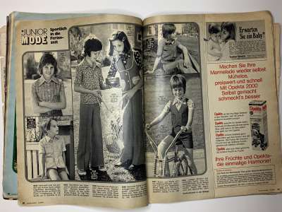 ���������� �34 ������� Burda 7/1974