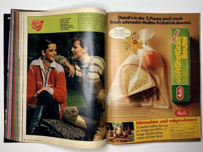 Фотография коллекционного экземпляра №58 журнала Burda 9/1977