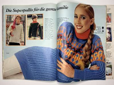 Фотография коллекционного экземпляра №31 журнала Burda 1/1977