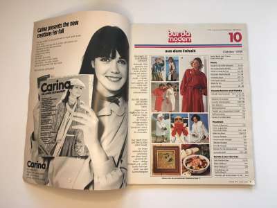 Фотография коллекционного экземпляра №1 журнала Burda 10/1978