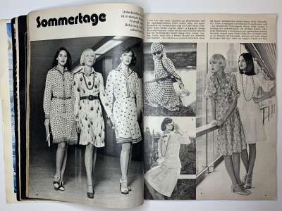 ���������� �21 ������� Burda International fruhling and sommer 1/1974