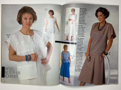 ���������� �14 ������� Burda Plus ���� 1985 E806