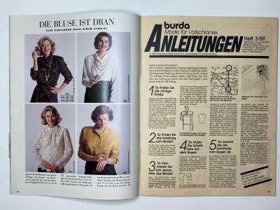 ���������� �7 ������� Burda Plus 3/1989