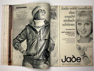 Фотография коллекционного экземпляра №44 журнала Burda 10/1977