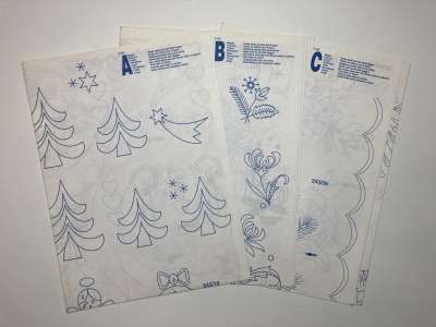 ���������� �3 ������� Burda Stickereien ������� E243 1/1993