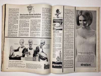 ���������� �34 ������� Burda 12/1965