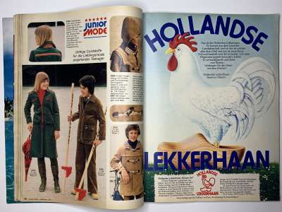 Фотография коллекционного экземпляра №40 журнала Burda 9/1976