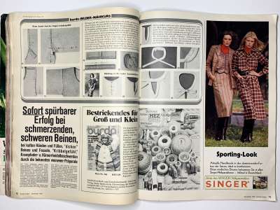 Фотография коллекционного экземпляра №33 журнала Burda 11/1976