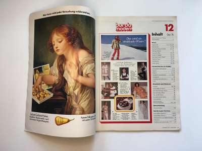 Фотография коллекционного экземпляра №1 журнала Burda 12/1976