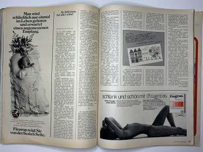 Фотография коллекционного экземпляра №55 журнала Burda 6/1976