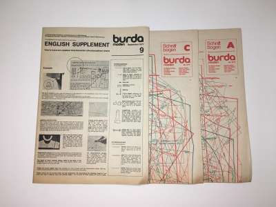 Фотография №3 журнала Burda 9/1977