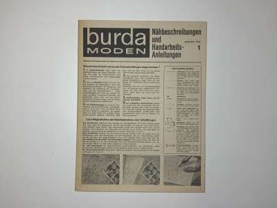 ���������� �42 ������� Burda 1/1967