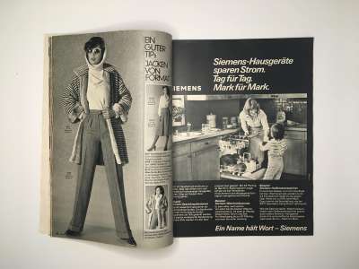 Фотография коллекционного экземпляра №16 журнала Burda 12/1977