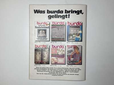 ���������� �18 ������� Burda Plus 1/1987