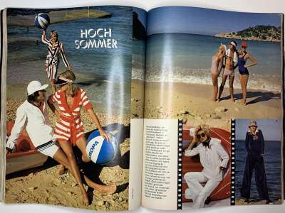 ���������� �70 ������� Burda International fruhling and sommer 1/1974