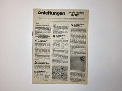 ���������� �2 ������� Burda 8/1982