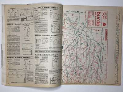 ���������� �9 ������� Burda Plus ����� 1983 E666