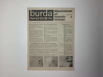 ���������� �75 ������� Burda 3/1967