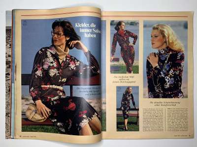 Фотография коллекционного экземпляра №18 журнала Burda 8/1976