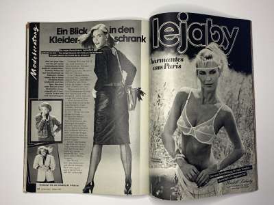 Фотография коллекционного экземпляра №47 журнала Burda 10/1983