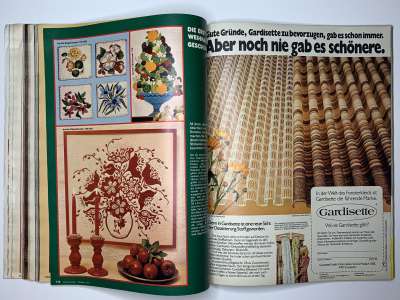 Фотография коллекционного экземпляра №65 журнала Burda 10/1977