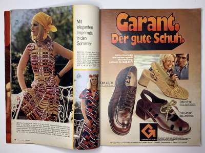 Фотография коллекционного экземпляра №9 журнала Burda 3/1972