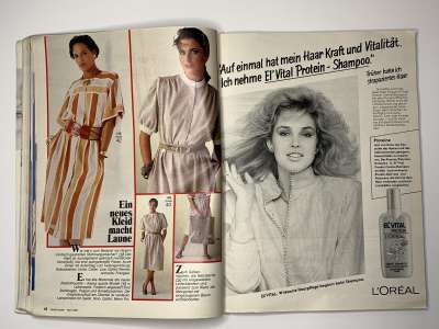 Фотография коллекционного экземпляра №22 журнала Burda 4/1984