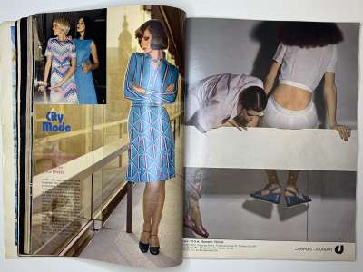 ���������� �44 ������� Burda International fruhling and sommer 1/1974