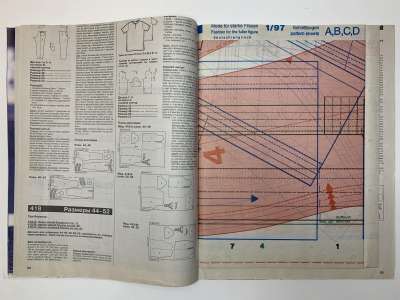 ���������� �4 ������� Burda Plus 1/1997